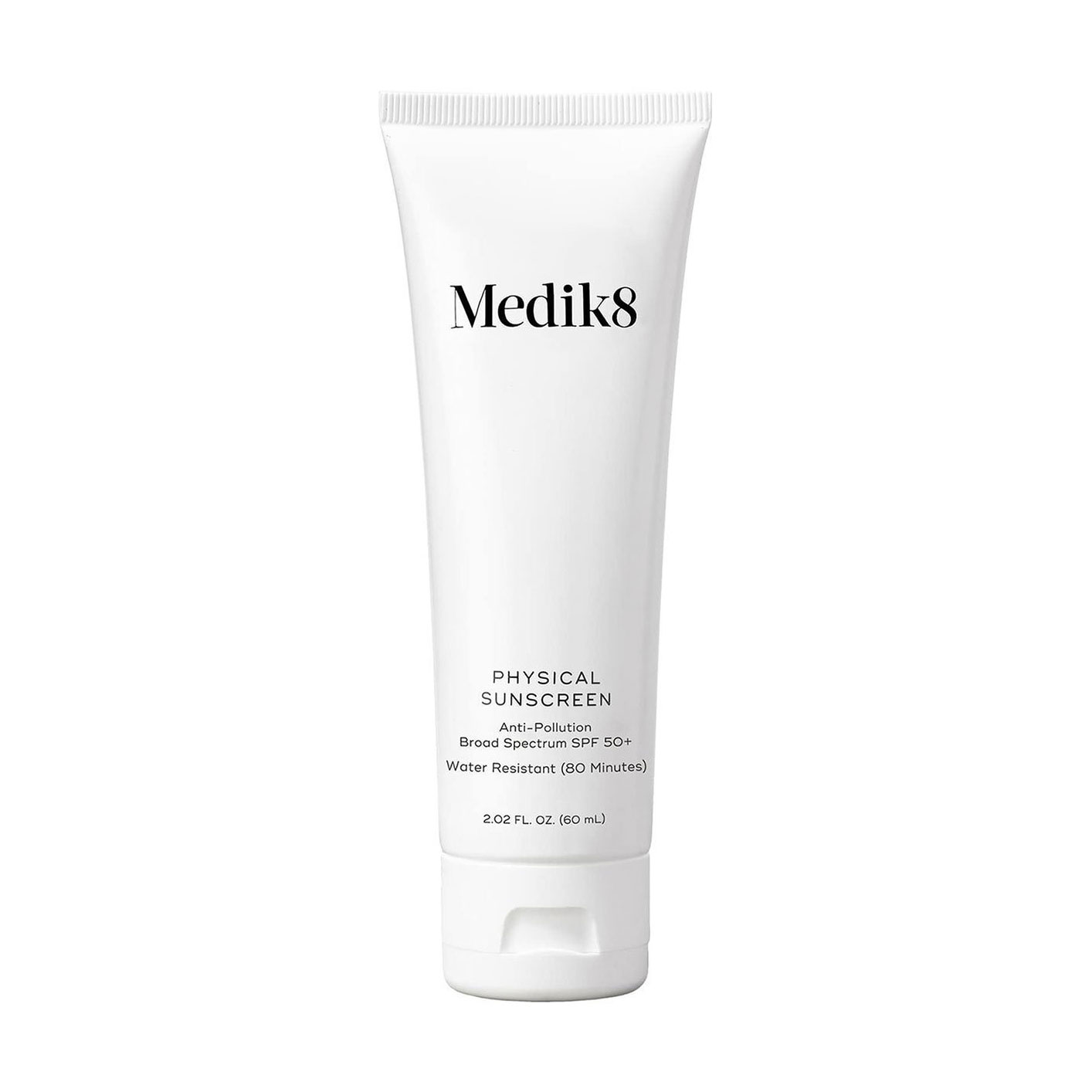 Водостійкий сонцезахисний крем для обличчя Medik8 Physical Sunscreen SPF 50, 60 мл